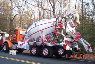 Holiday Spirit Shines for Rowe Concrete